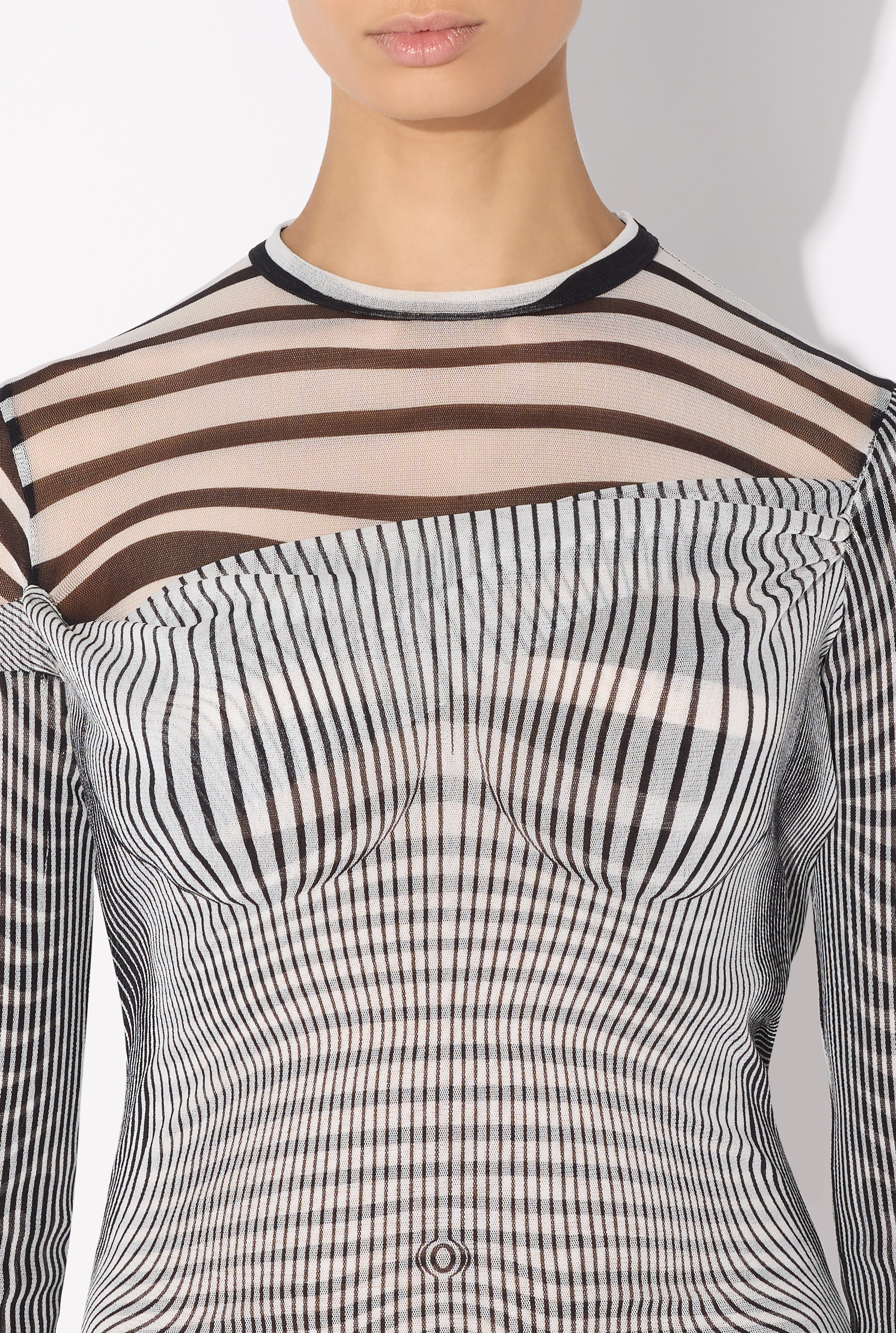 THE DRAPED BODY MORPHING BODYSUIT - 5