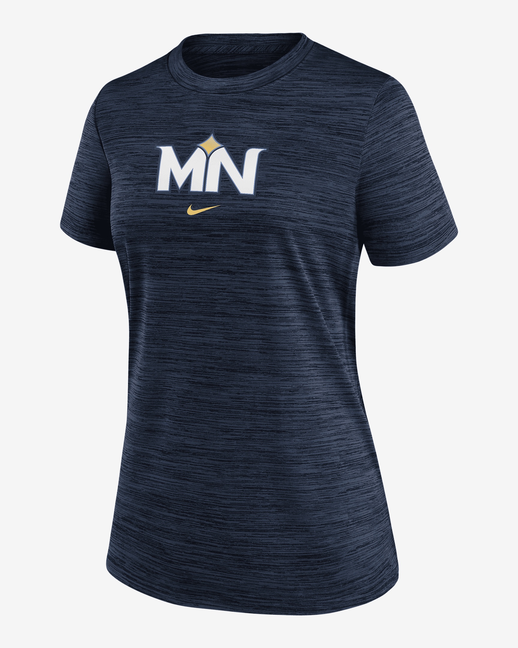 Minnesota Twins Authentic Collection City Connect Practice Velocity Nike Women's Dri-FIT MLB T-Shirt - 1