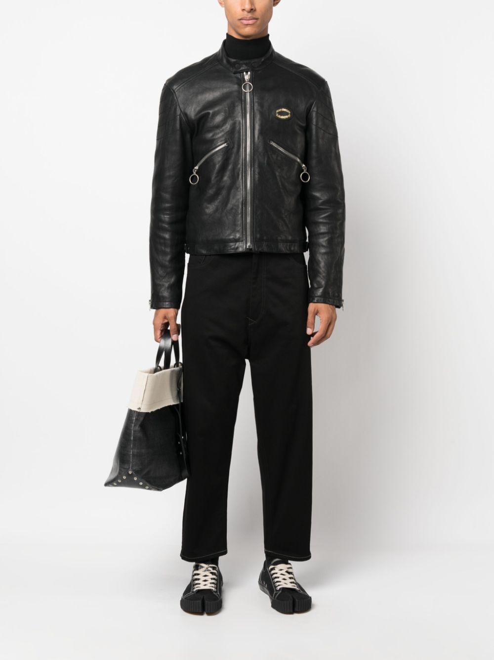 × Levi's mid-rise cropped trousers - 2