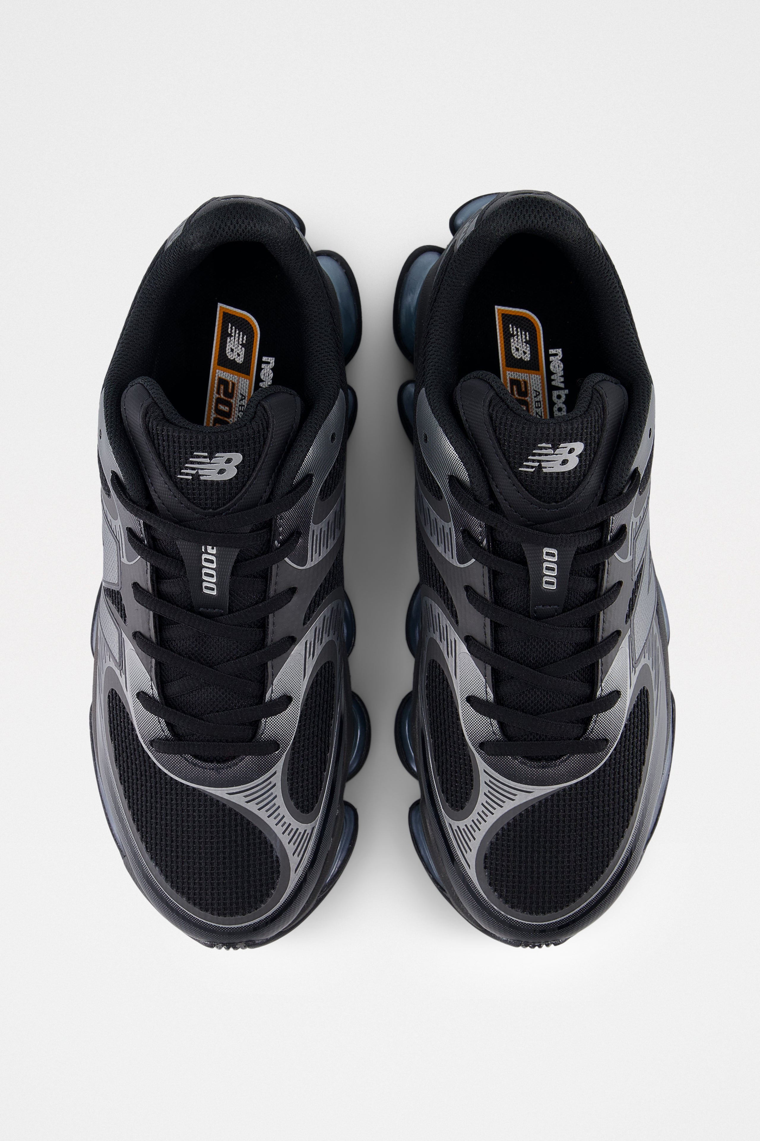 NEW BALANCE ABZORB 2000 BLACK / DARK SILVER METALLIC - 4