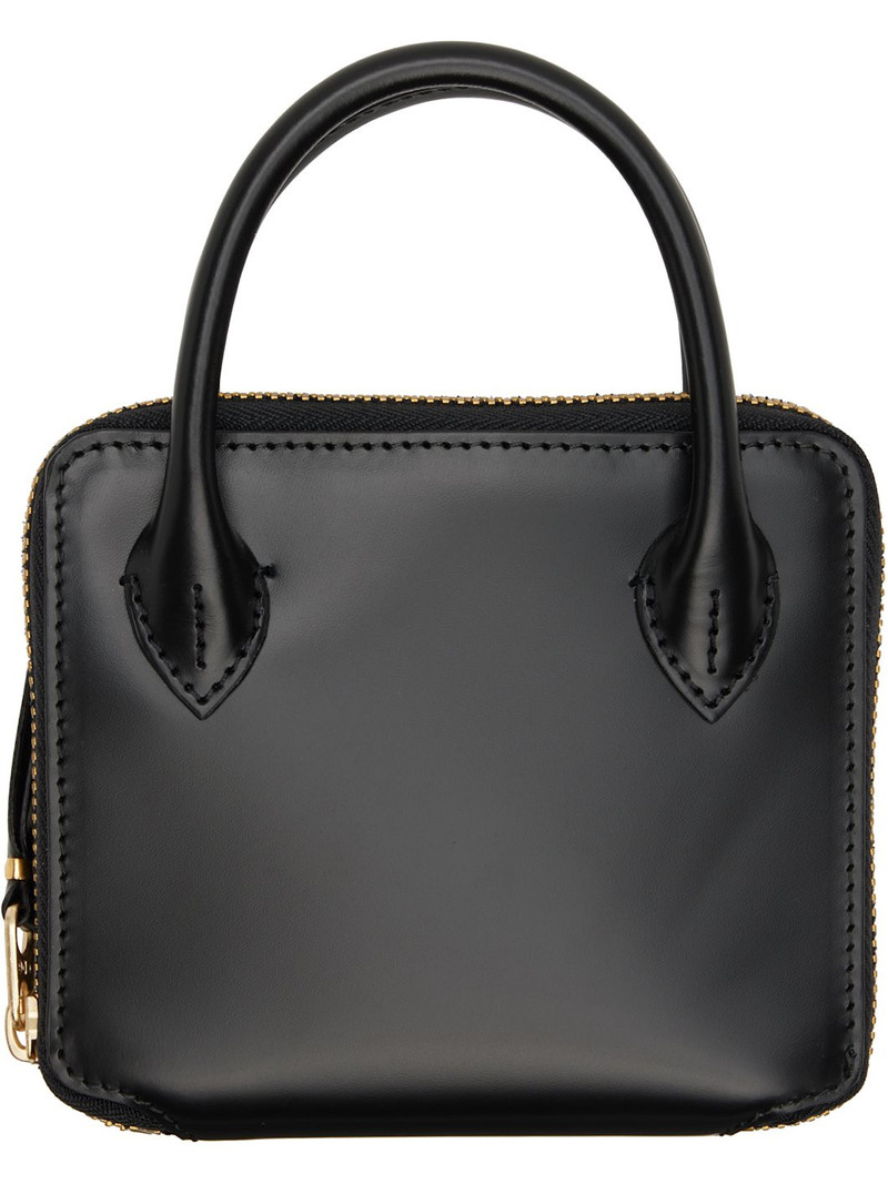 Black Handles Medium Zip Wallet 1