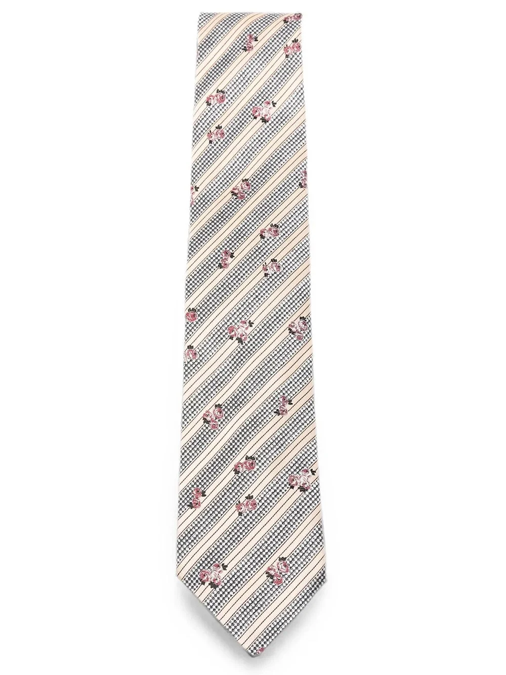 PRINTED SILK TIE - 1