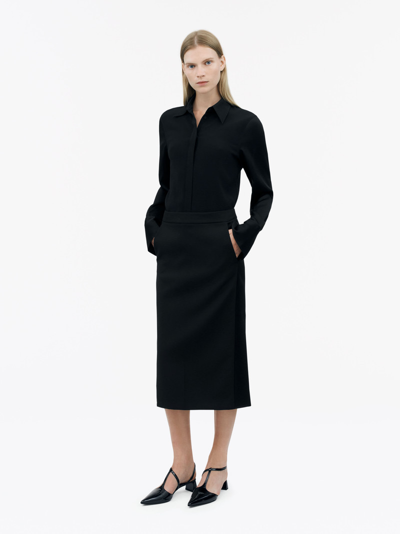 TIGER OF SWEDEN Ireze Wool Blend Skirt outlook
