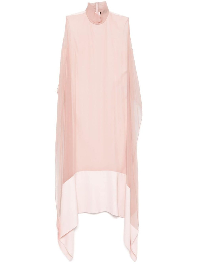 chiffon midi dress - 1