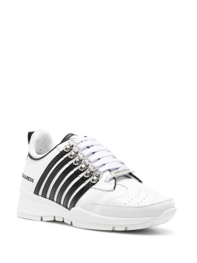 DSQUARED2 Legendary 40mm leather sneakers outlook