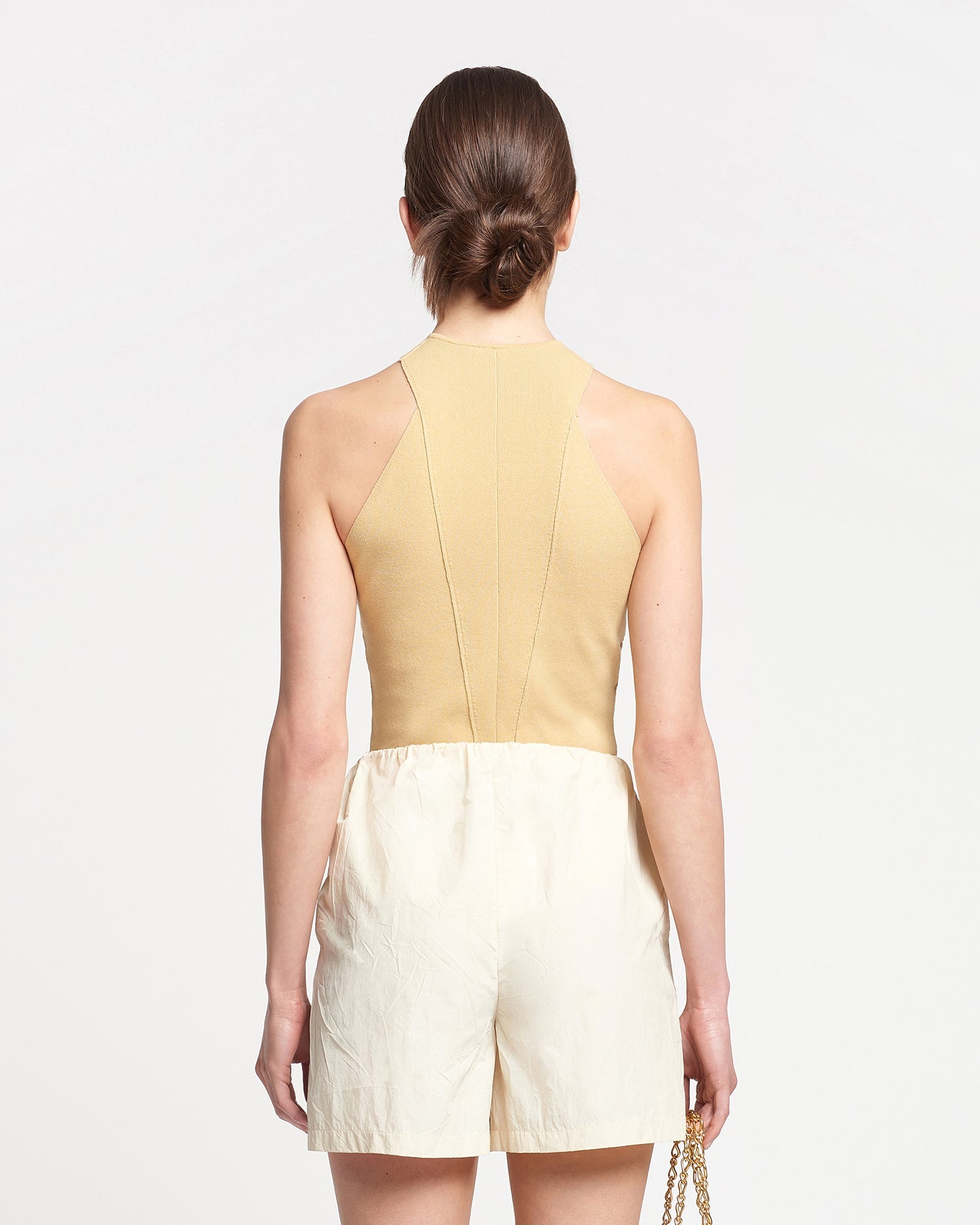 Crocheted Ribbed-Knit Top - 5