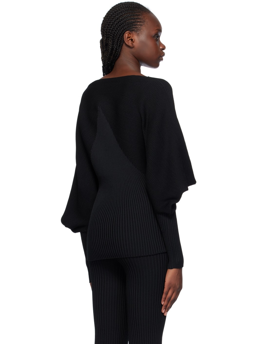 Black Exuberance Sweater - 3