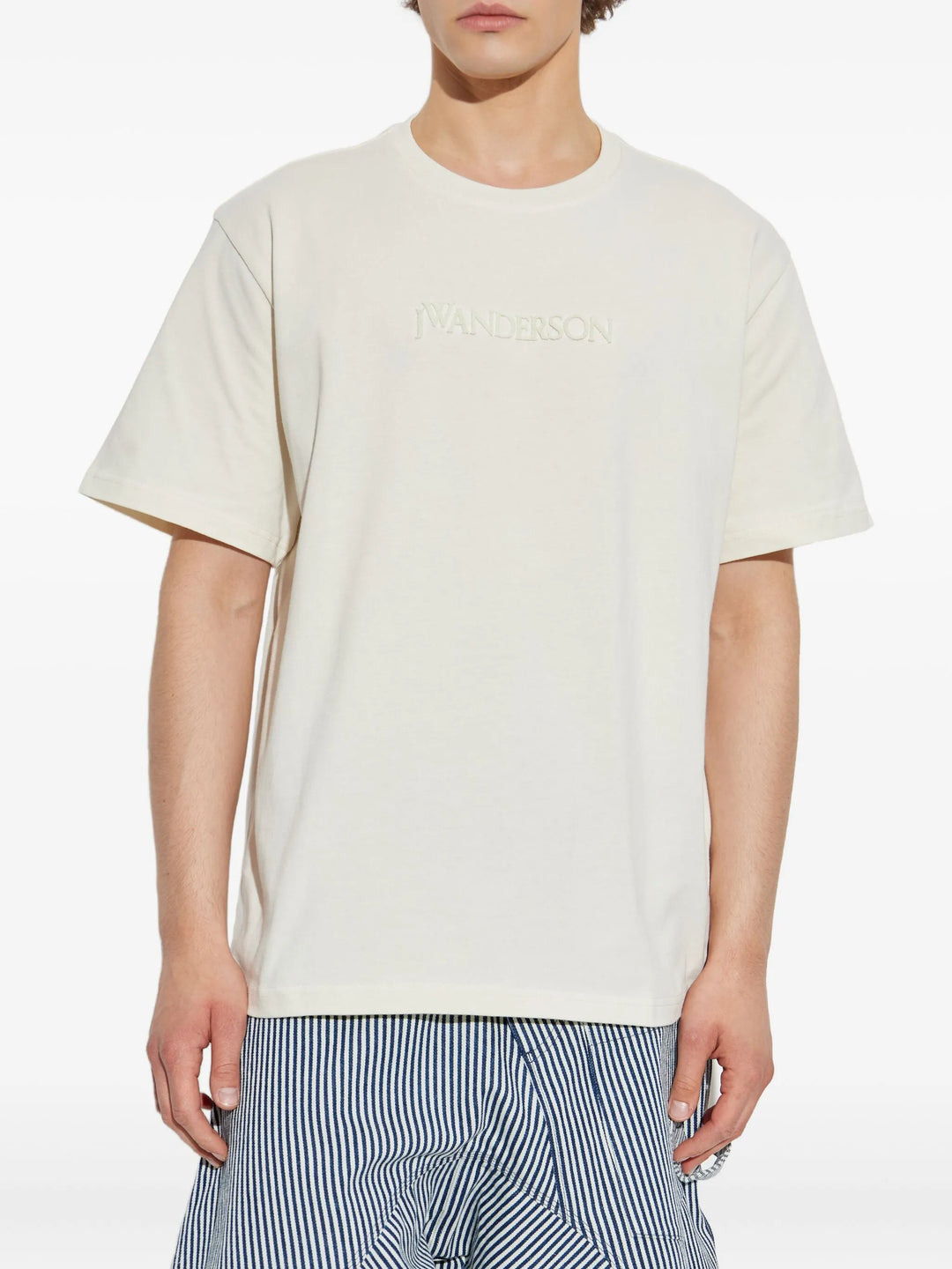 Logo Embroidery T-Shirt - 3