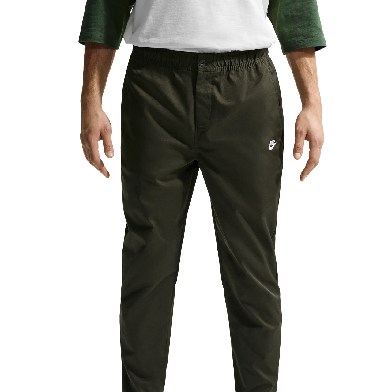 Nike Mens Nike Club Woven Tapered Pants - 1