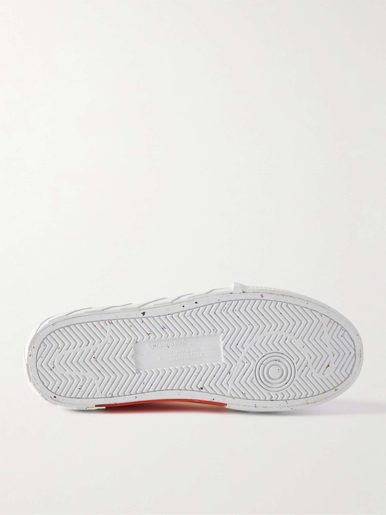 Low Vulcanized Tie-Dyed Canvas Sneakers - 7
