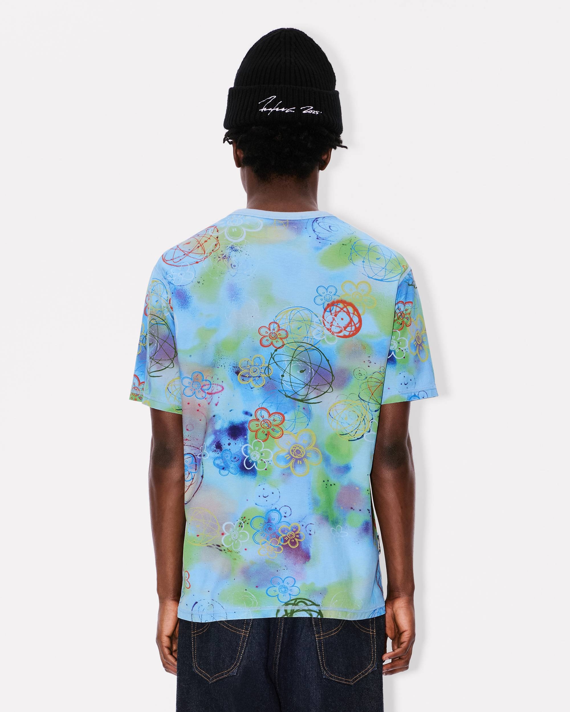 'Kenzo x Futura 2000' reversible T-shirt in cotton - 10