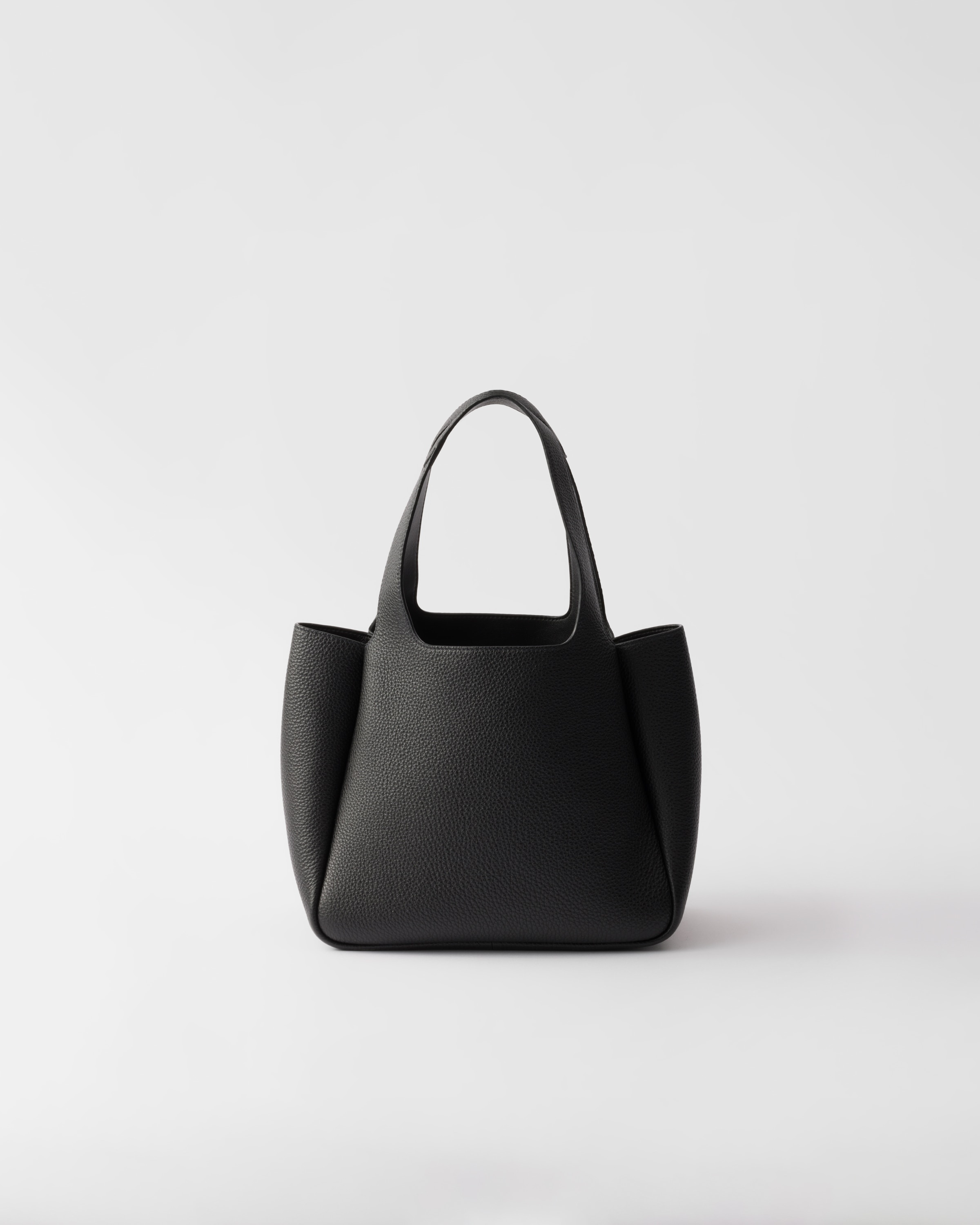 Small leather tote bag - 3