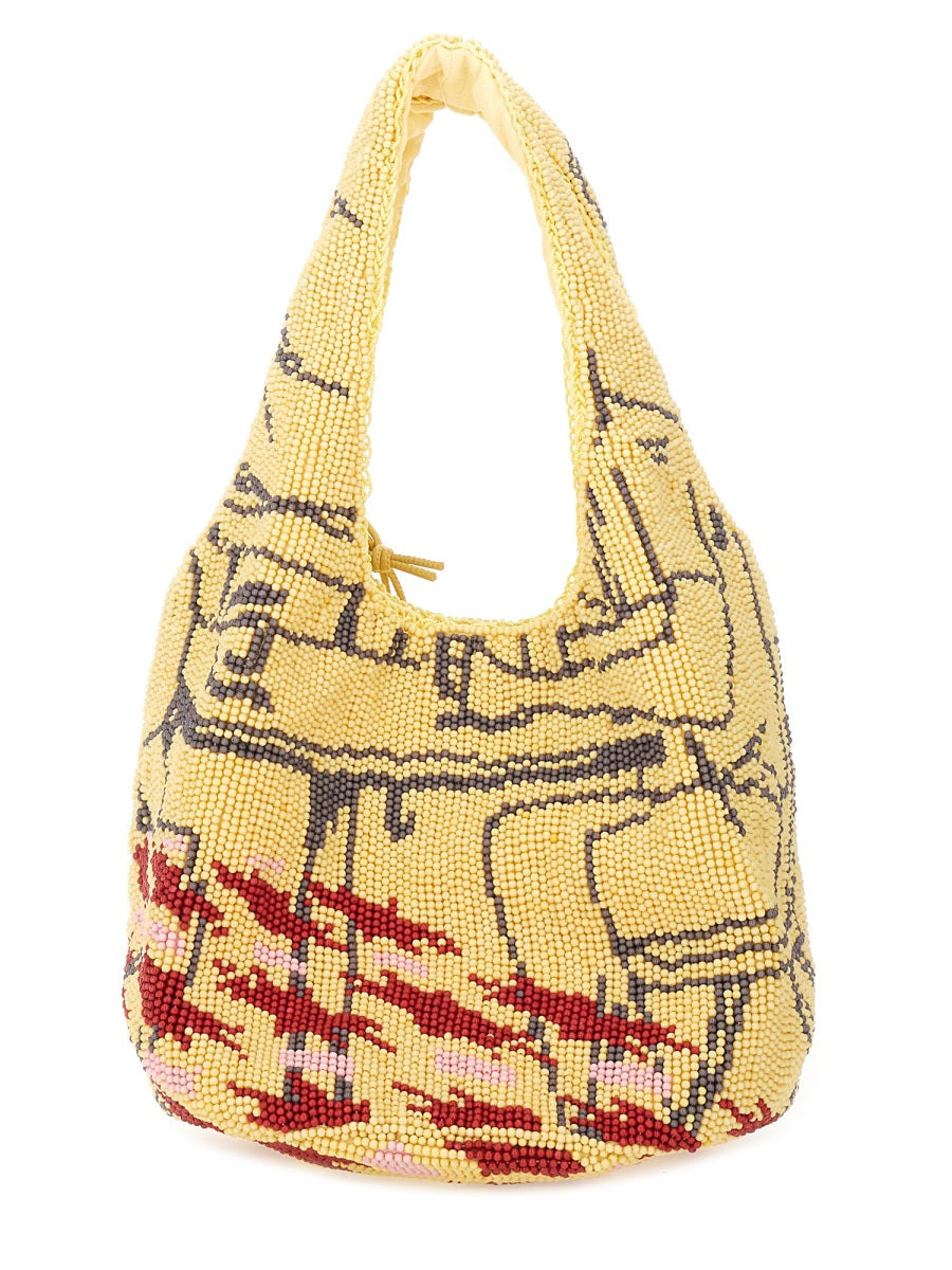J.W. ANDERSON - Jw Anderson Women Mini Beaded Tote Bag - 2