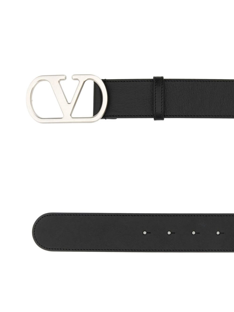 Valentino VLogo Signature leather belt outlook
