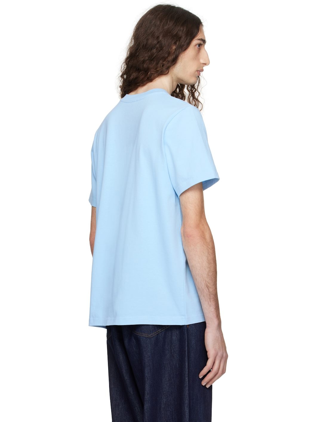 Blue Montagne Patch T-shirt - 3