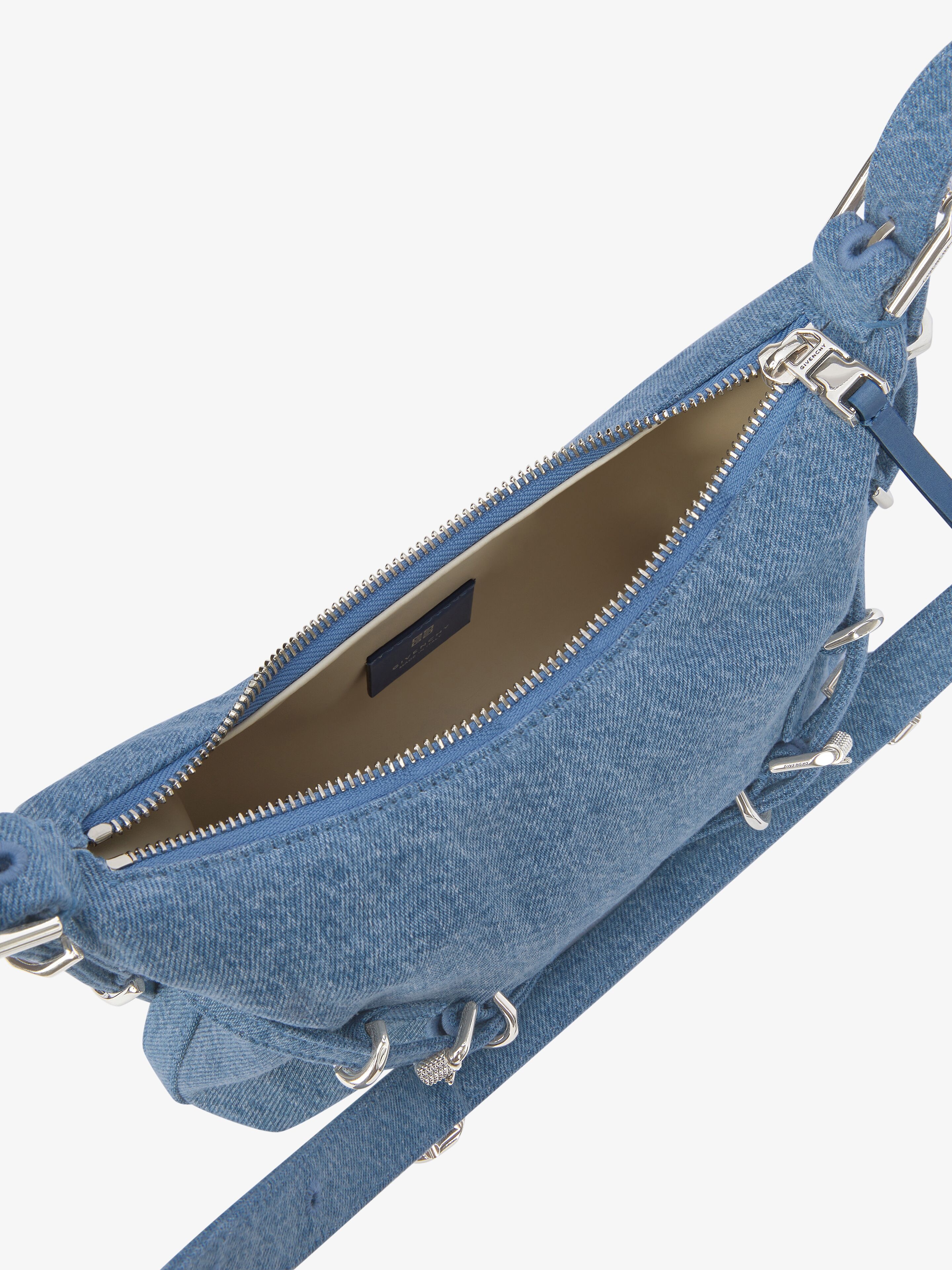 MINI VOYOU BAG IN DENIM - 5