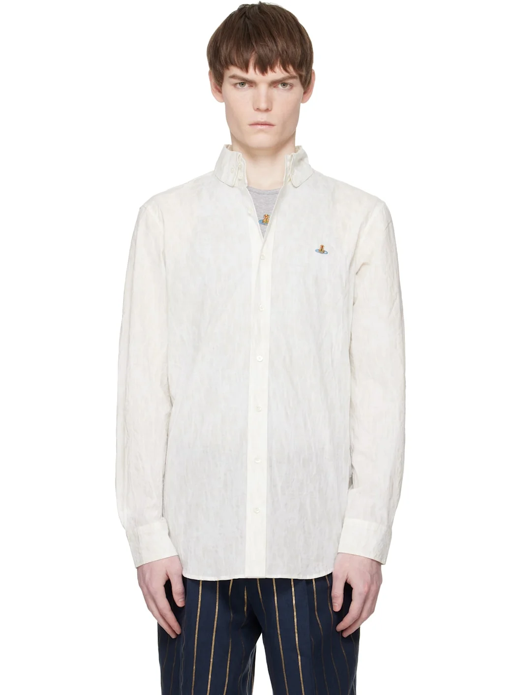 Off-White 2 Button Krall Shirt - 1