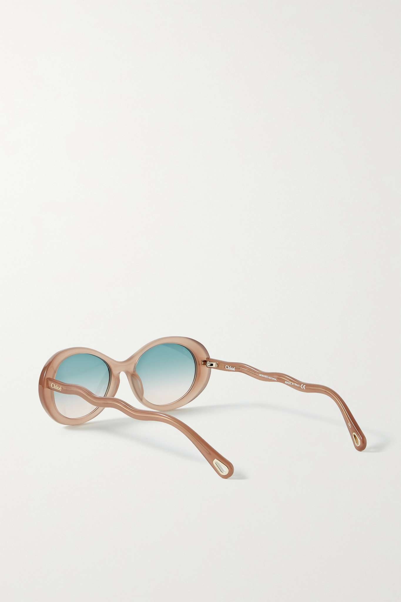 Zelie oval-frame acetate sunglasses - 3