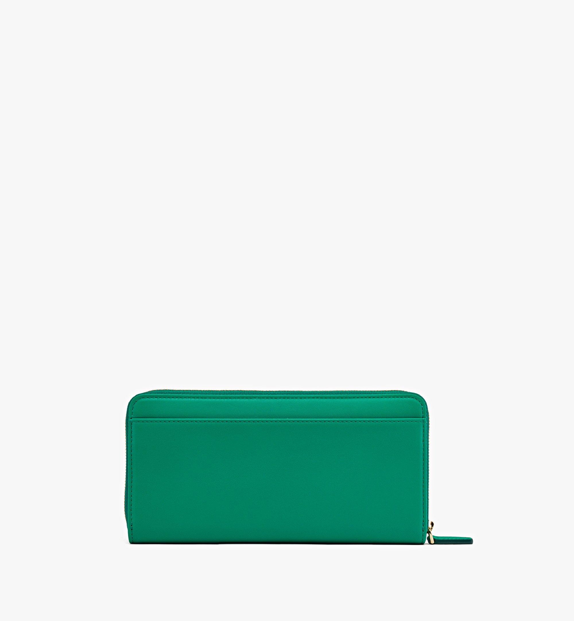 Mode Travia Zip Around Wallet in Spanish Nappa Leather - 3