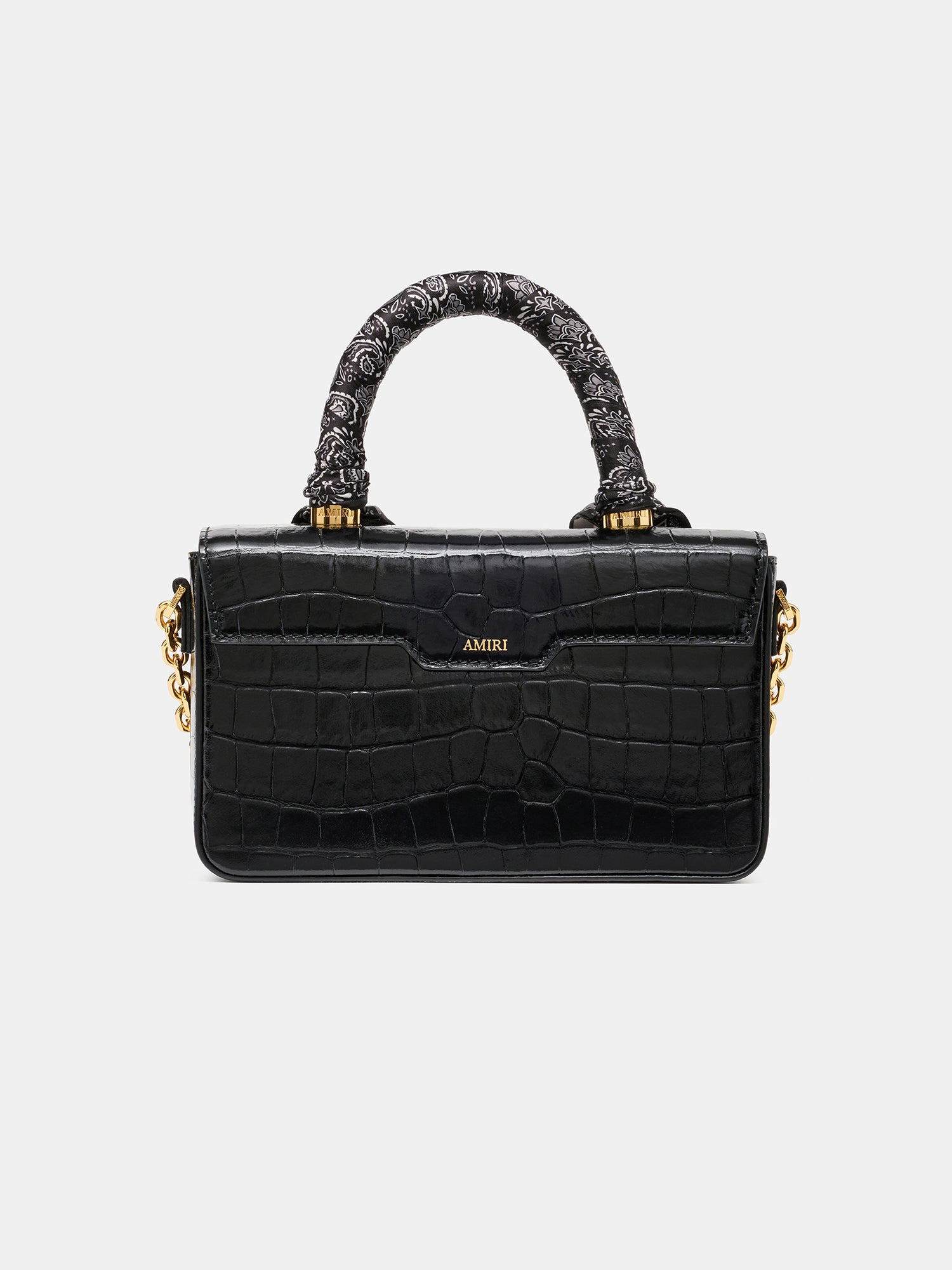 WOMEN'S CROC EMBOSSED LONG MA BAG - 2