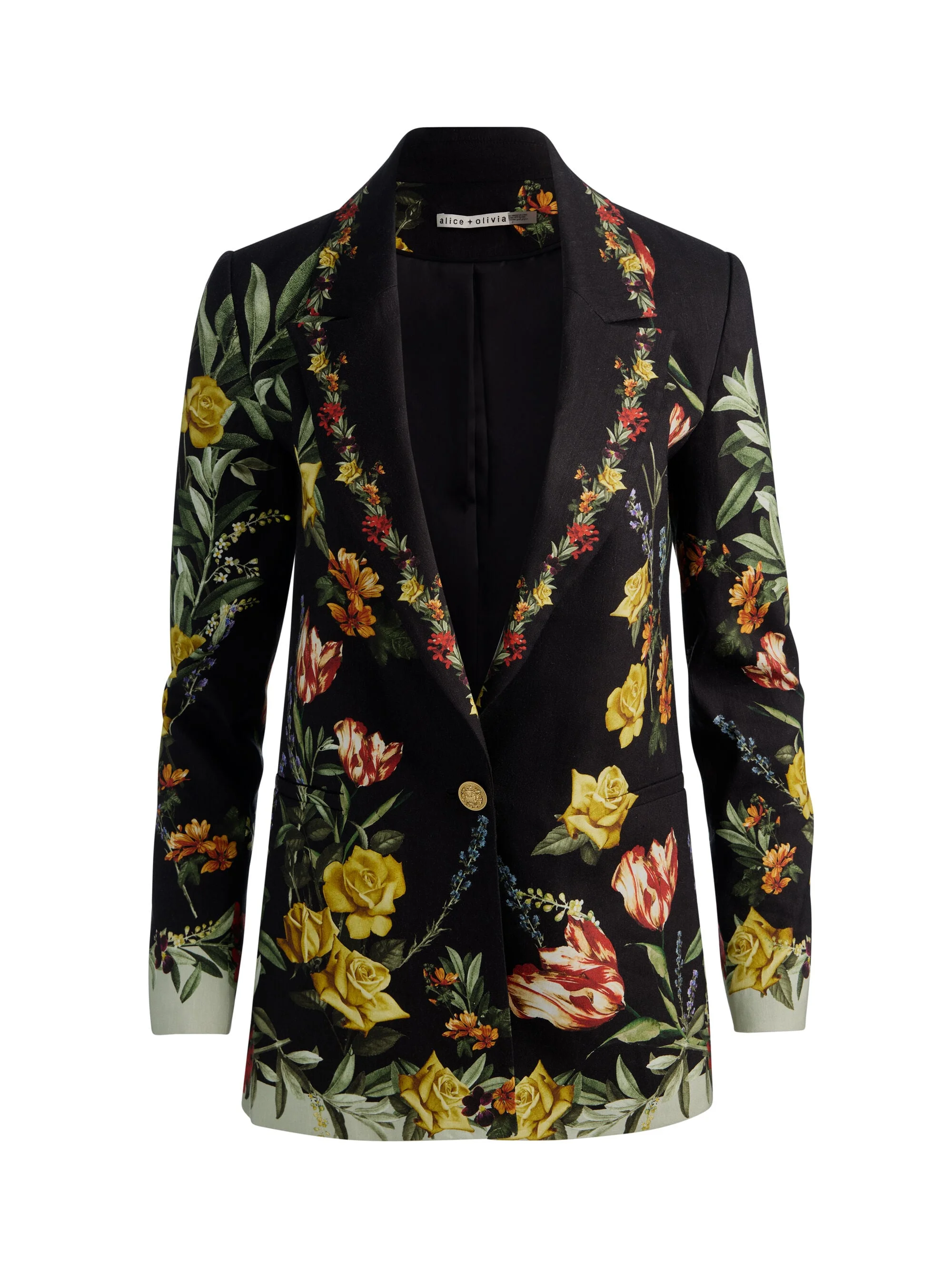 DENNY LINEN BOYFRIEND BLAZER - 1