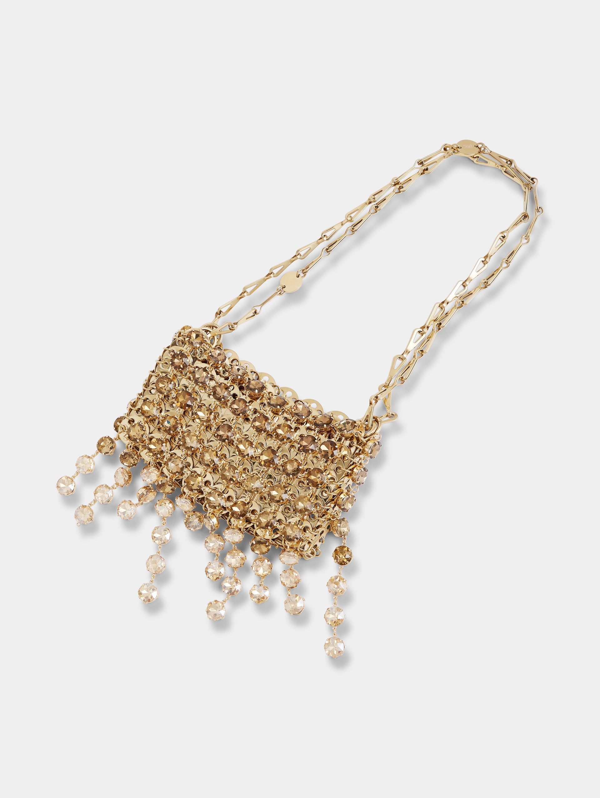 1969 GOLD NANO BAG STRASS - 5