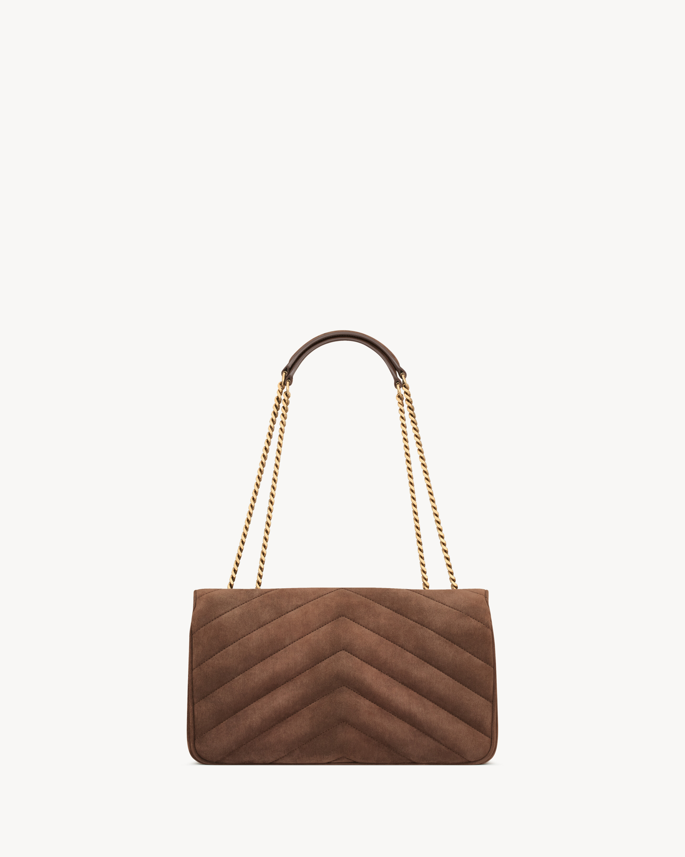 LOULOU MEDIUM IN MATELASSÉ SUEDE - 2