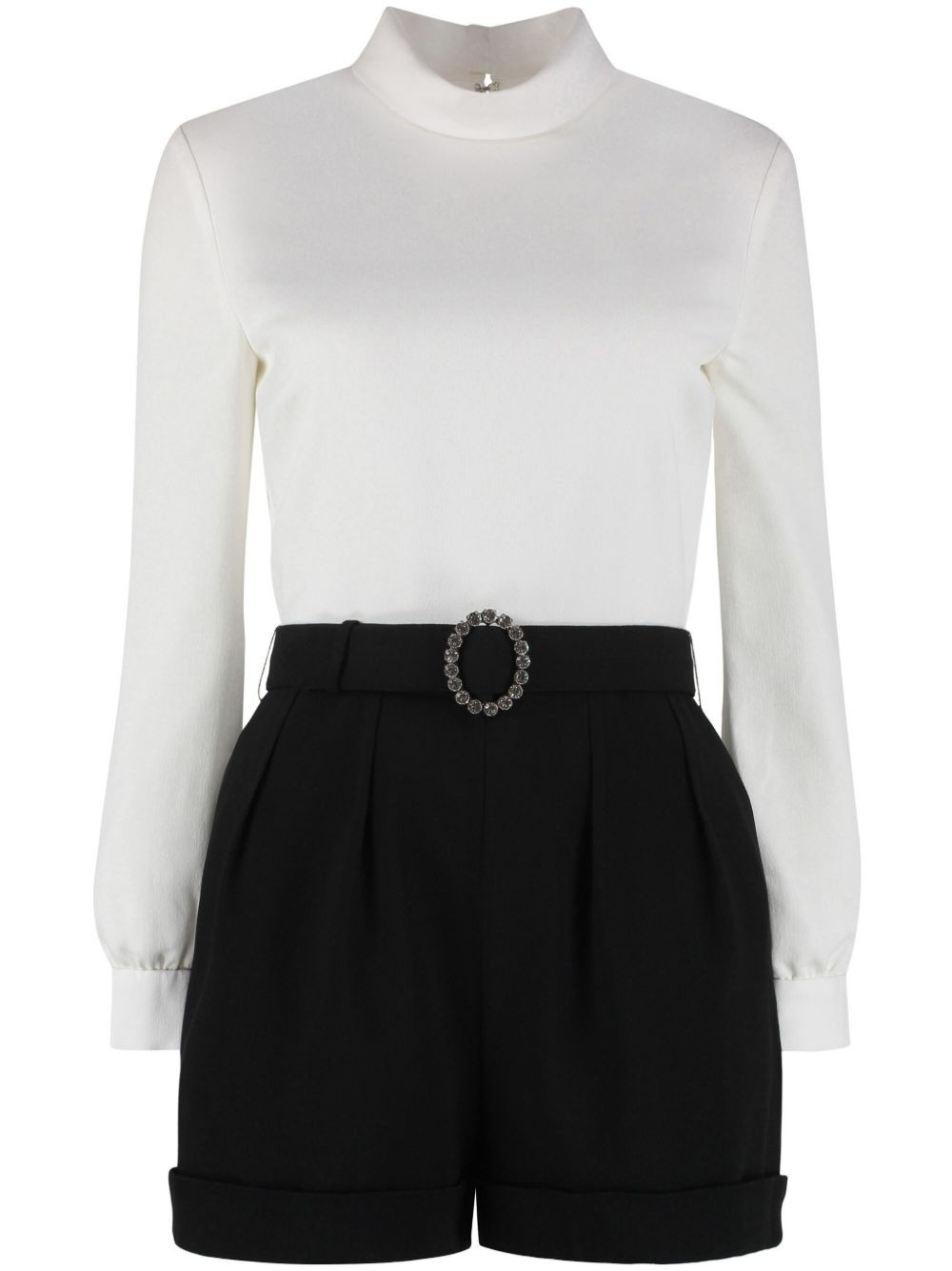 backless playsuit - 1
