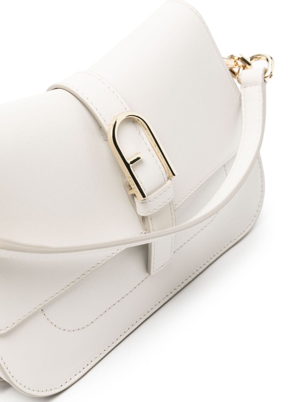 medium Flow leather tote bag - 4