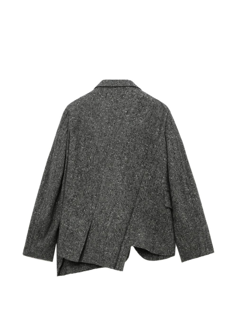 button flap-pocket blazer 6