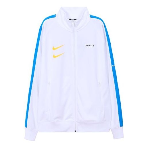 Nike Sportswear Swoosh Retro Sports Jacket White CJ4885-100 - 1