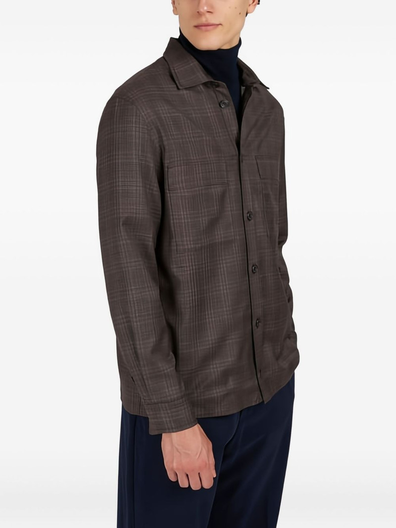 Paul & Shark checkered wool shirt outlook