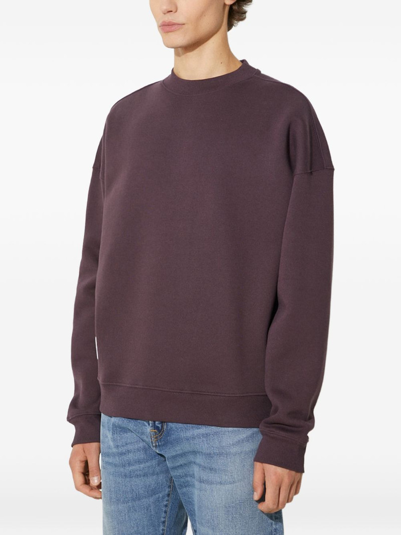 ALPHA INDUSTRIES logo crew-neck sweater outlook