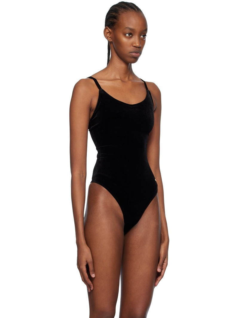 ANINE BING Black Alissa Bodysuit outlook