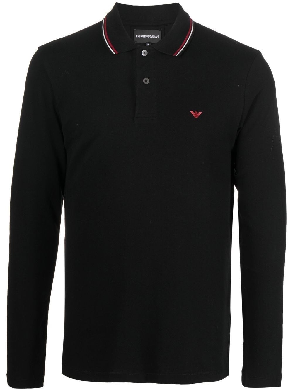 Logo cotton polo shirt - 1