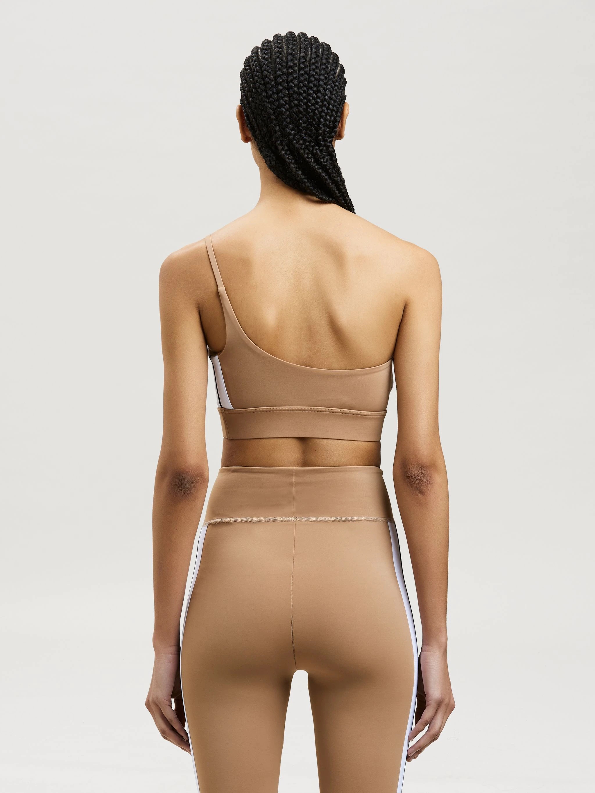 ONE SHOULDER TRACK ACTIVE TOP - 5
