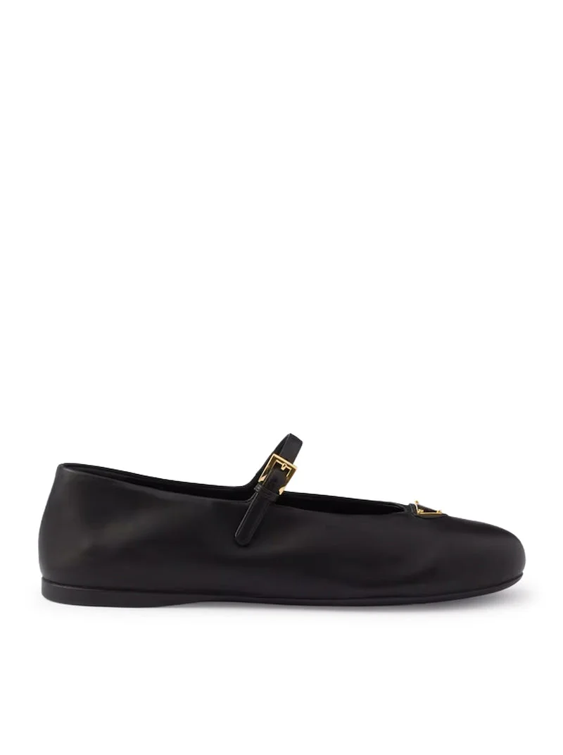 Prada Women Nappa Leather Ballerinas - 1