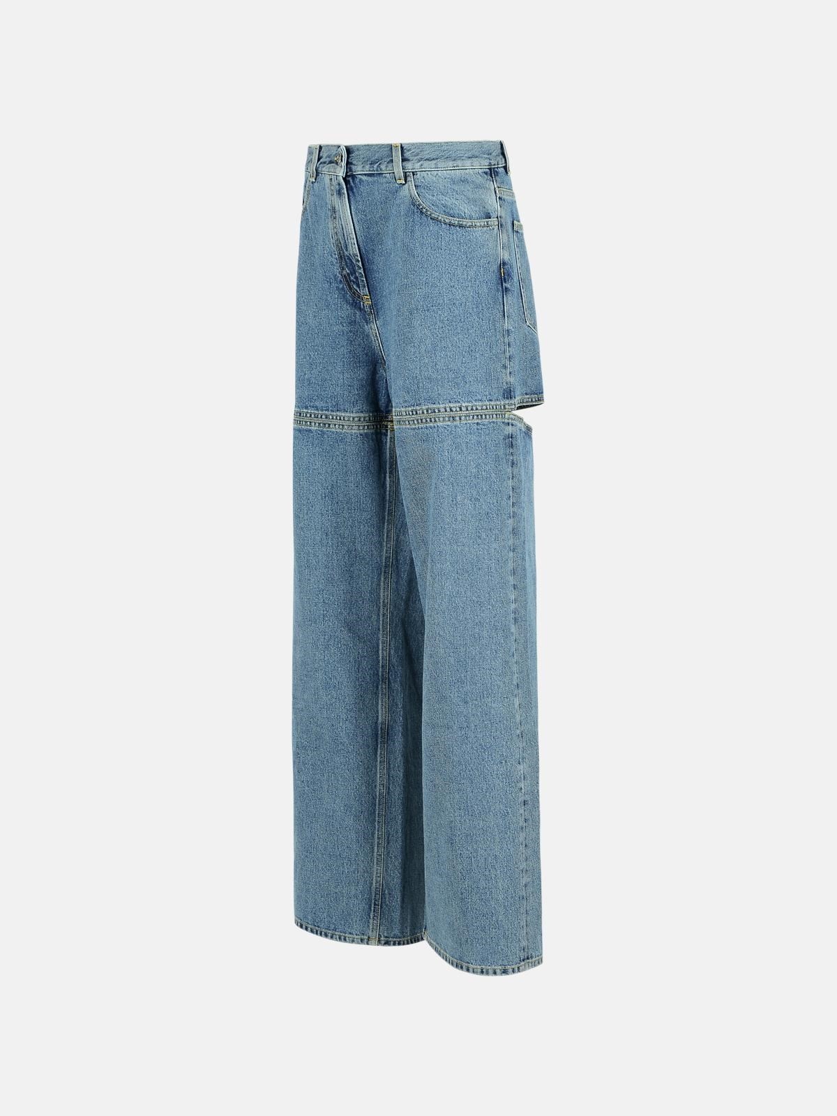 BLUE COTTON JEANS - 2