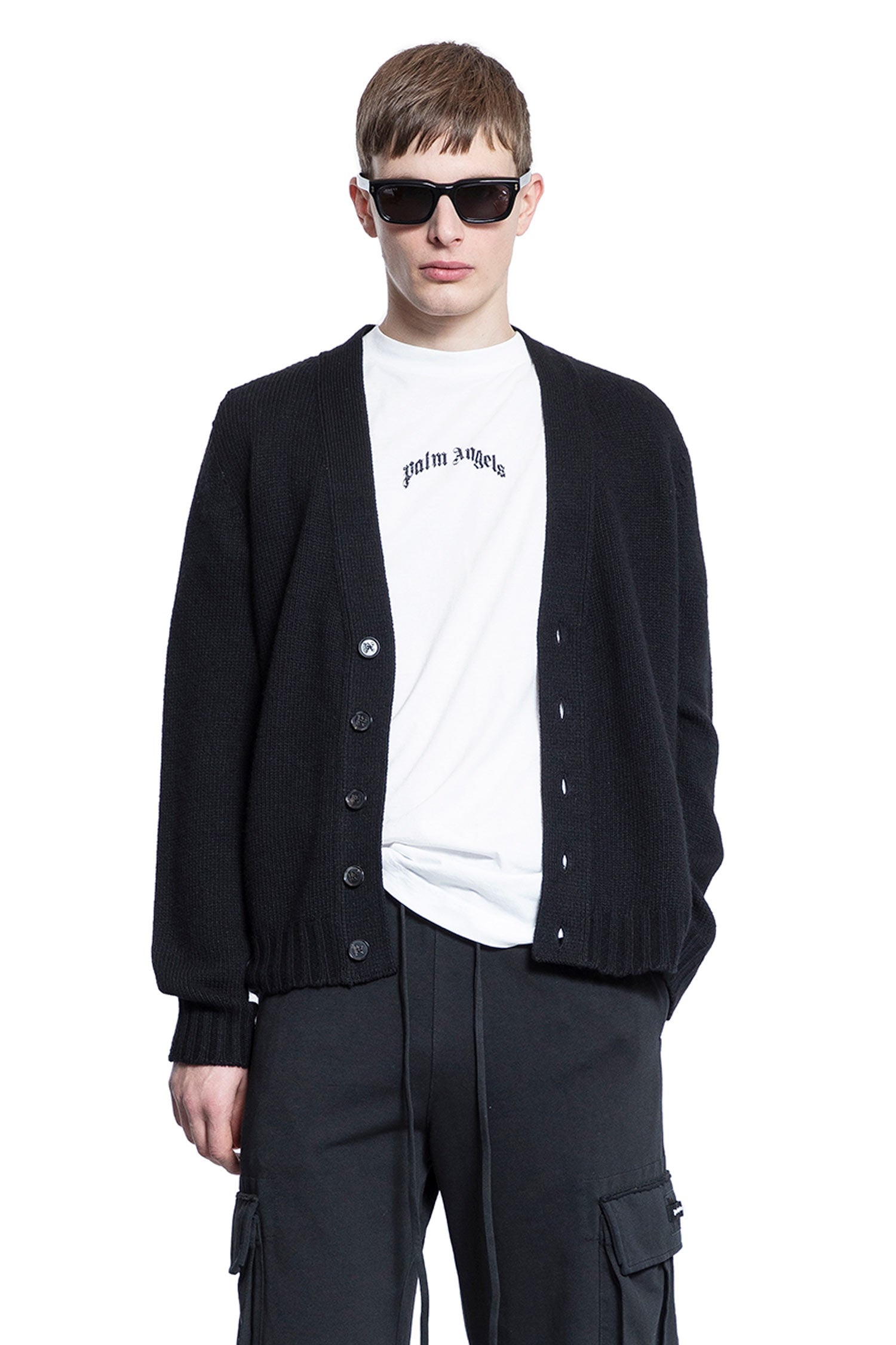 Curved-Logo-Cardigan - 5