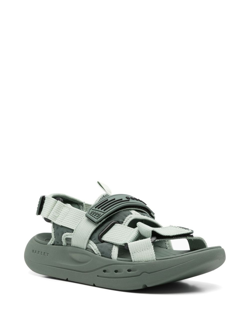 OAKLEY logo detail studio sandals outlook