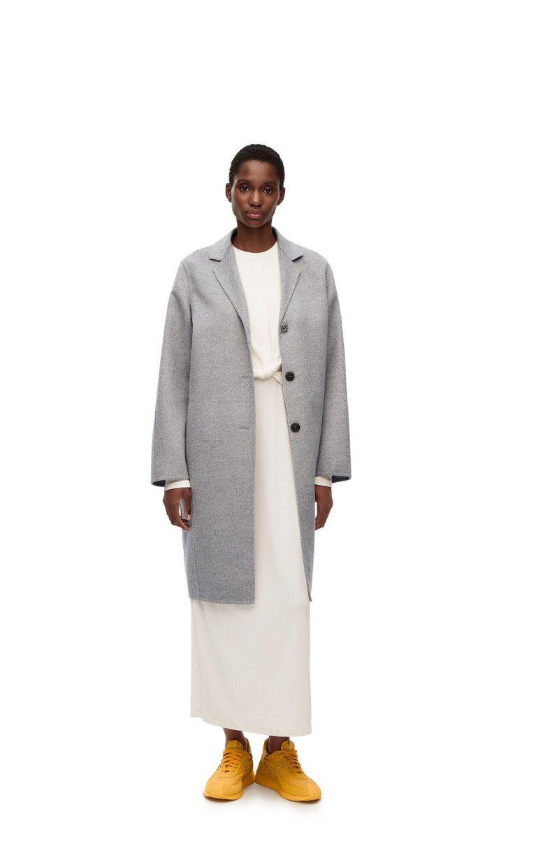 Loewe Anagram coat in wool and cashmere outlook