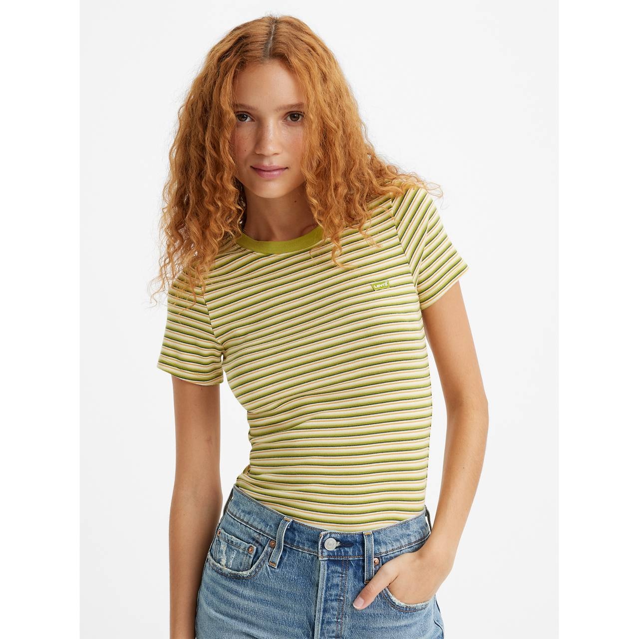 SHORT SLEEVE RIB BABY T-SHIRT - 2