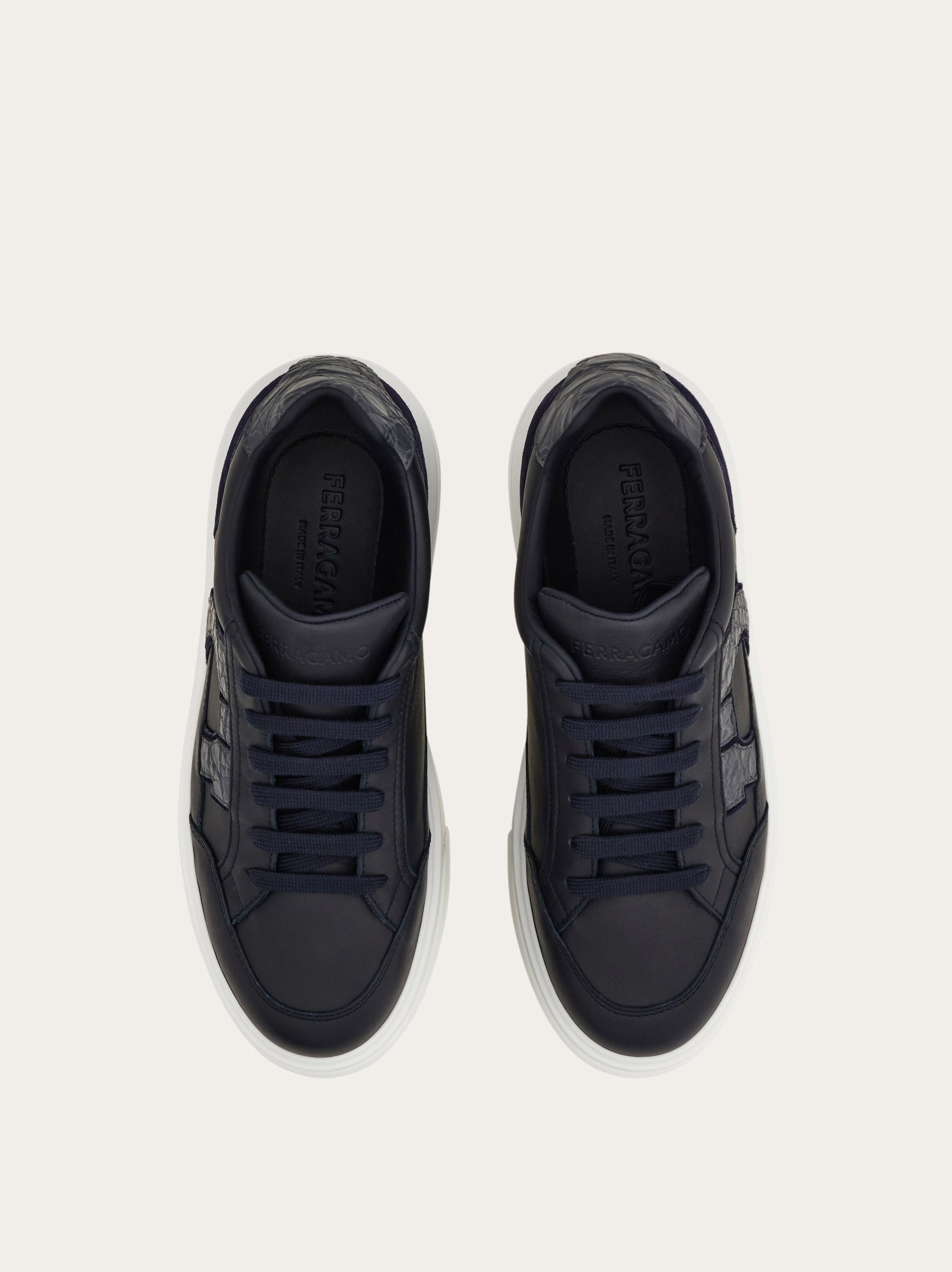 Low-top sneaker with Gancini detail - 3