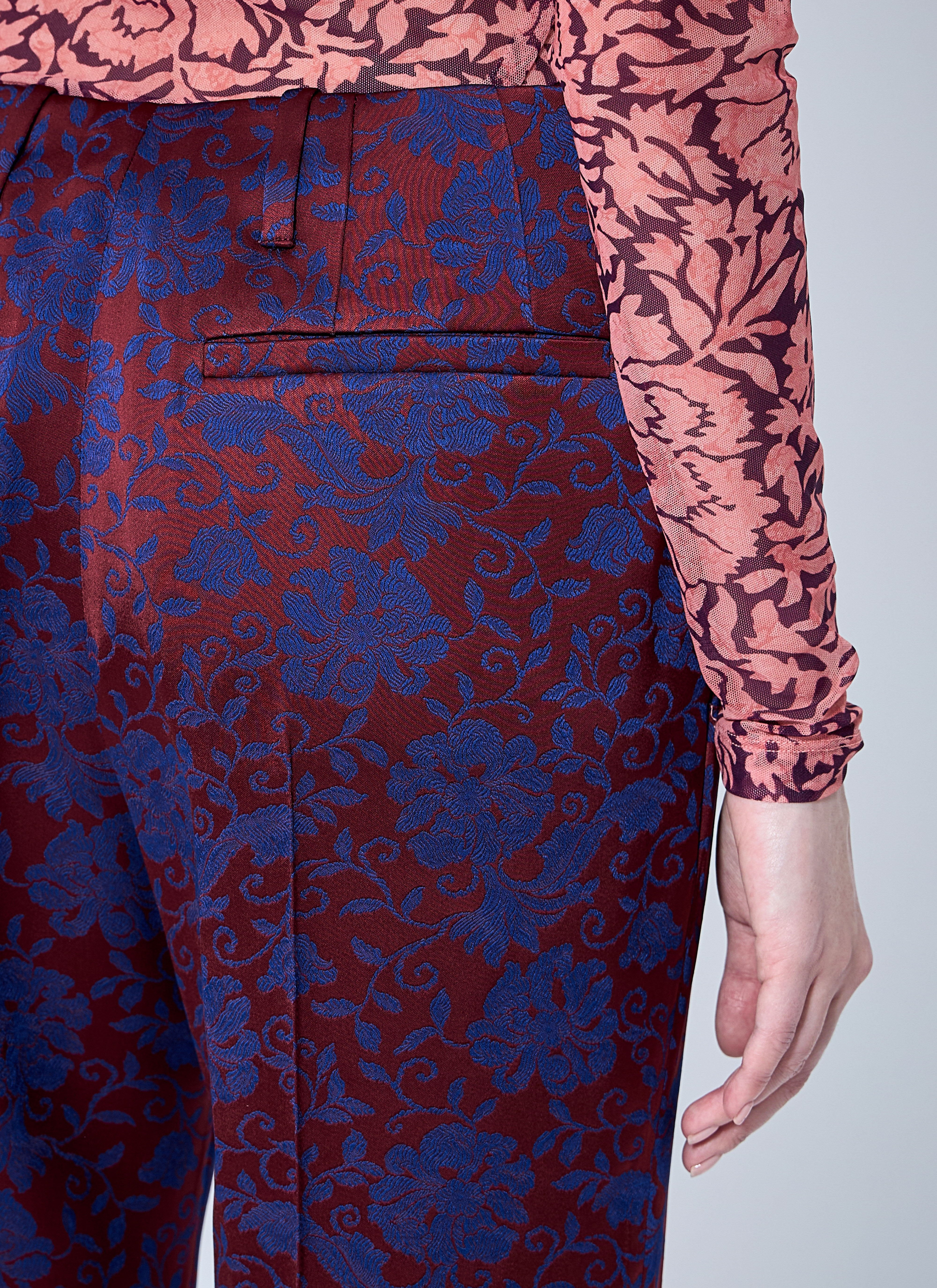 Dries Van Noten Women Embroidered Pants - 6