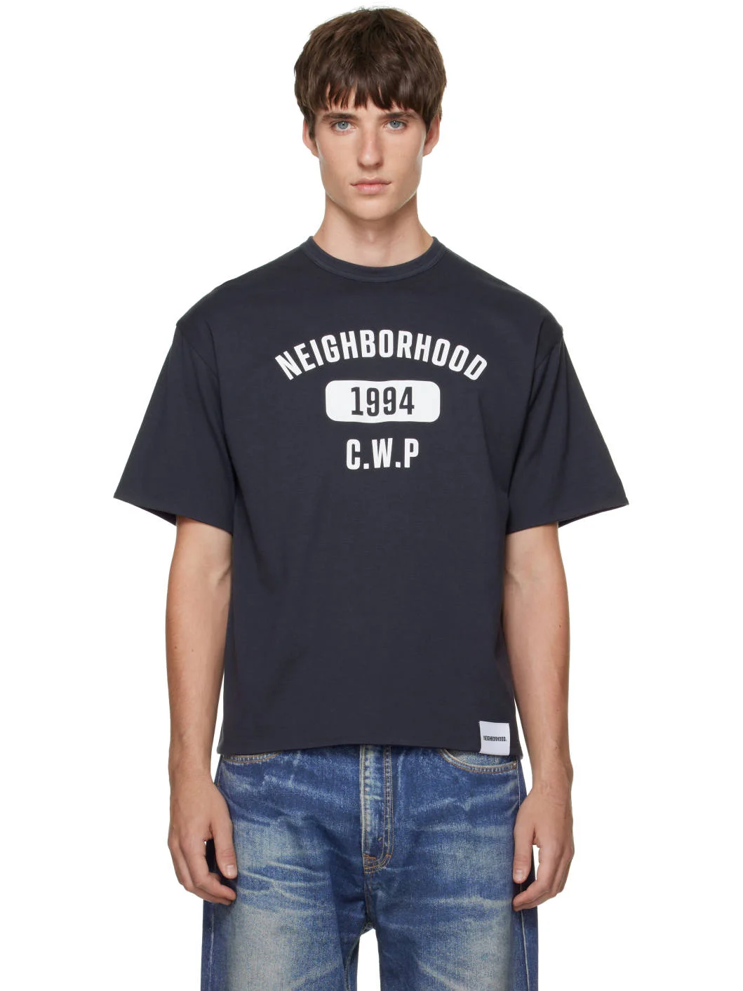 Black & Purple Reversible S/S T-shirt - 1
