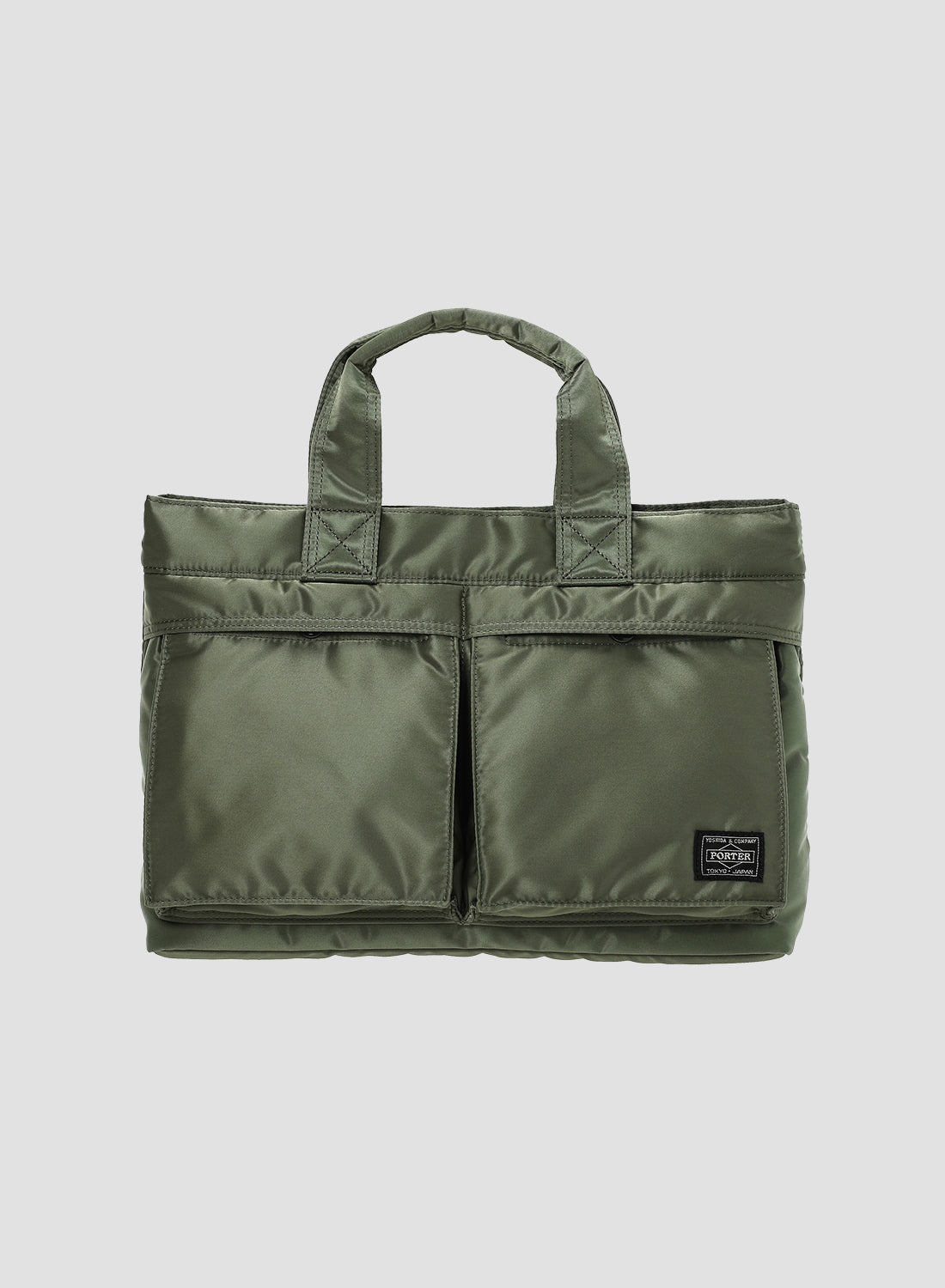 Porter-Yoshida & Co Tanker Tote Bag in Sage Green - 3