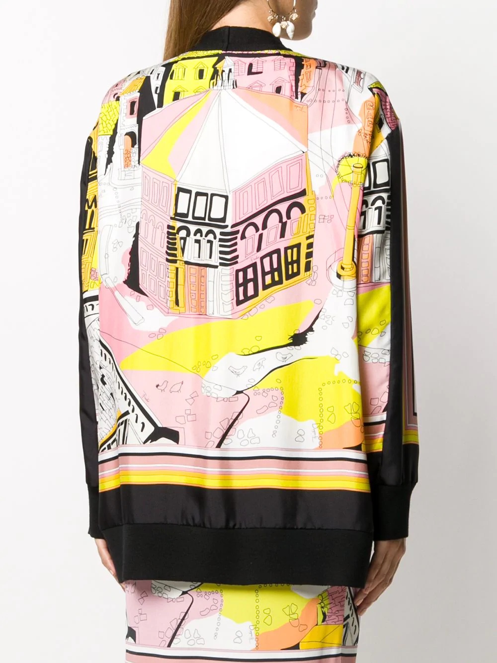 Battistero print jacket - 4