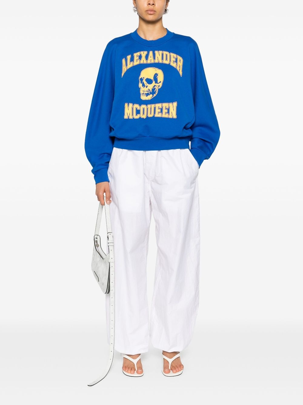 skull-print sweatshirt - 2
