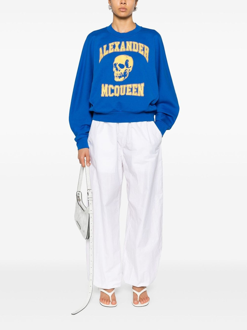 Alexander McQueen skull-print sweatshirt outlook