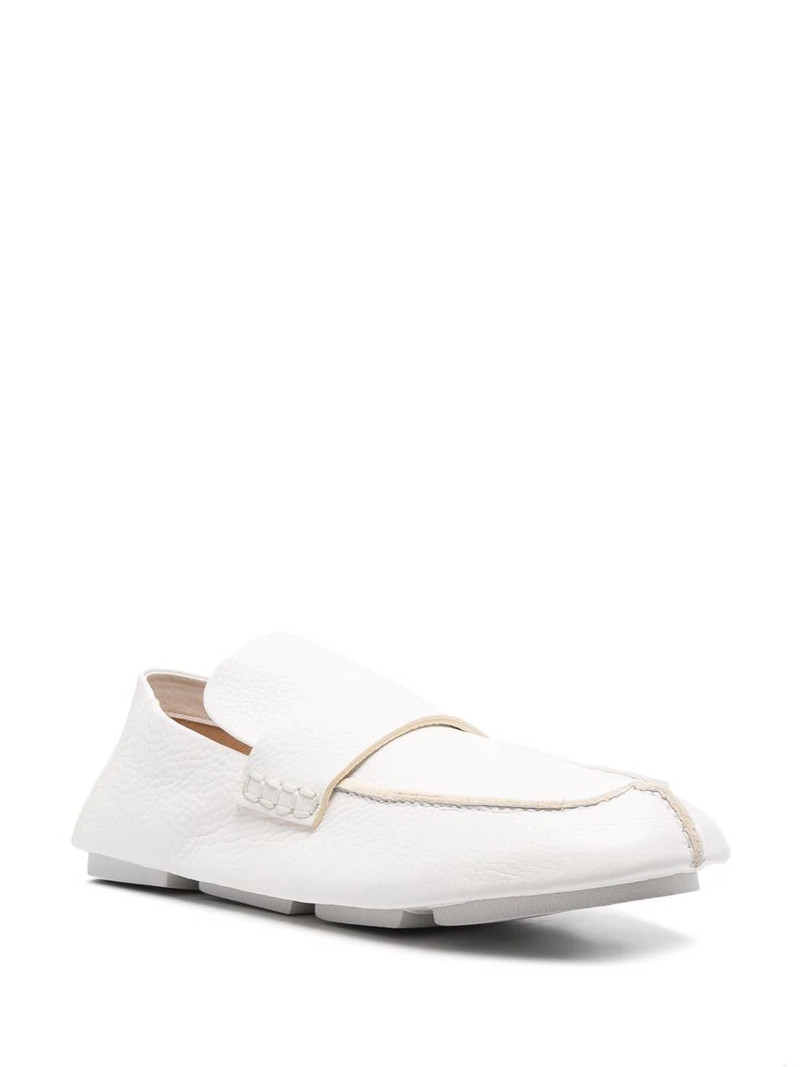 Marsèll almond-toe leather loafers outlook